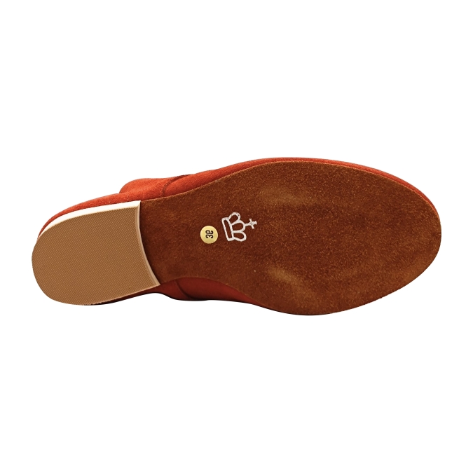 Botitas (new) - orange suede - Image 4