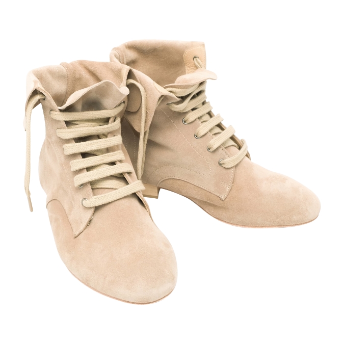 Botitas (new) - nude suede - Image 2