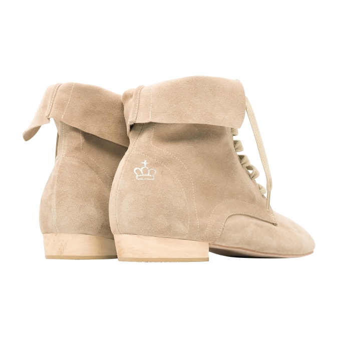 Botitas (new) - nude suede - Image 3