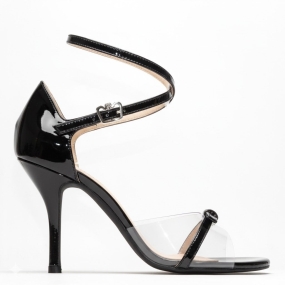 Francy California (New) - plastic front with black patent back (Copy)